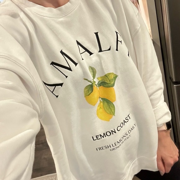 Wild Fable White Amalfi Sweatshirt - Picture 3 of 3